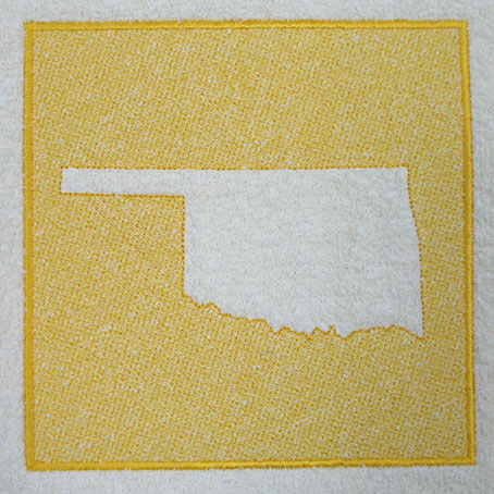 Oklahoma (Embossed)