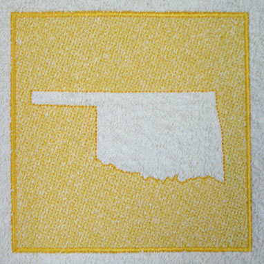 Oklahoma (Embossed)