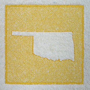 Oklahoma (Embossed)