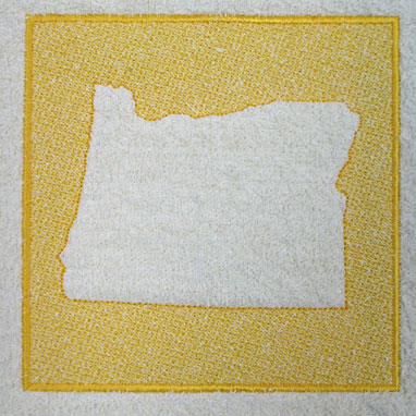 Oregon (Embossed)
