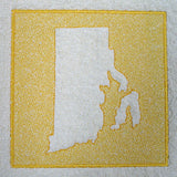 Rhode Island (Embossed)