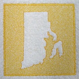 Rhode Island (Embossed)
