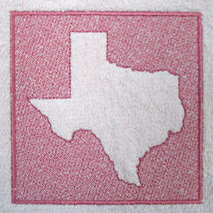 Texas (Embossed)