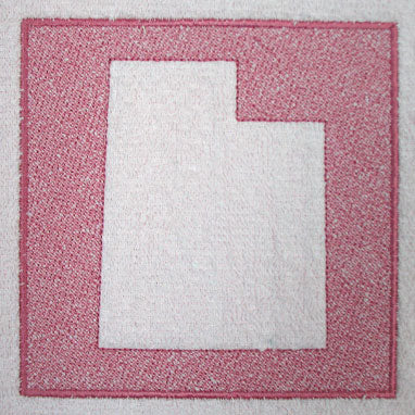 Utah (Embossed)