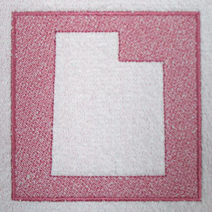 Utah (Embossed)