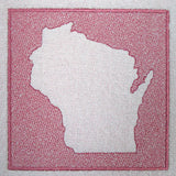 Wisconsin (Embossed)
