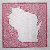 Wisconsin (Embossed)