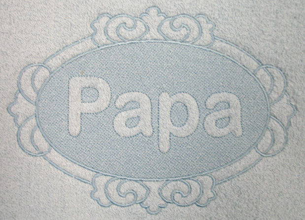 Papa (Embossed)