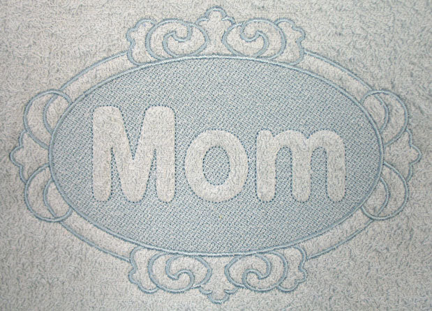 Mom (Embossed)