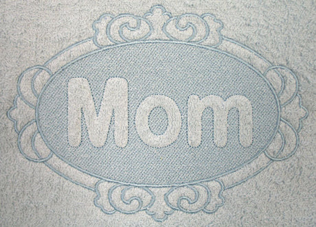 Mom (Embossed)