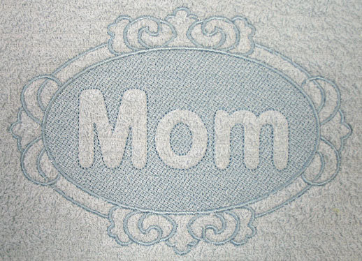 Mom (Embossed)