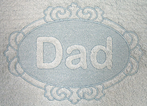 Dad (Embossed)
