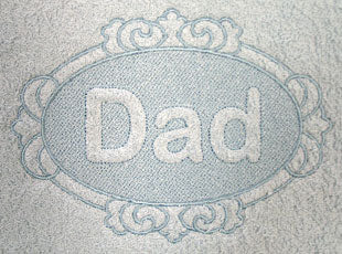 Dad (Embossed)