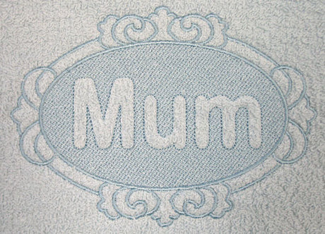 Mum (Embossed)