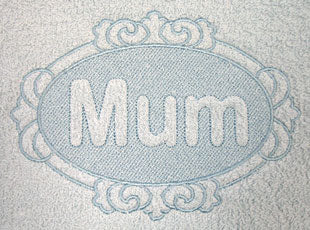 Mum (Embossed)
