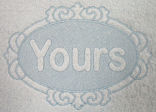 Yours (Embossed)