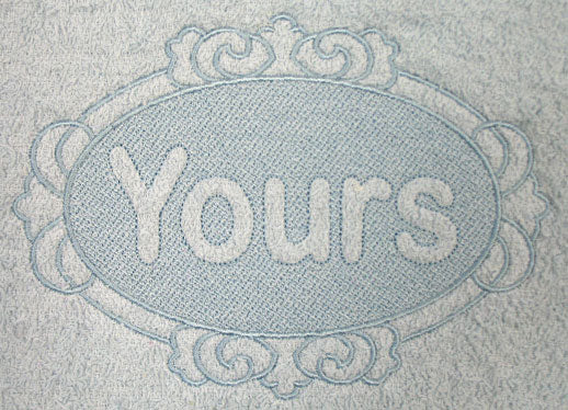 Yours (Embossed)