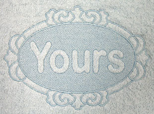 Yours (Embossed)
