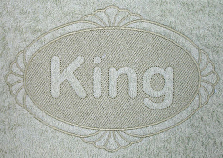 King (Embossed)