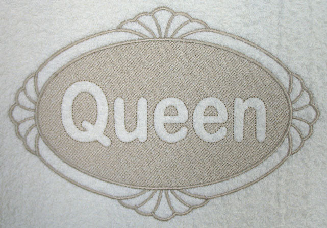 Queen (Embossed)