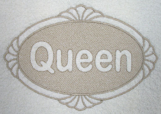 Queen (Embossed)