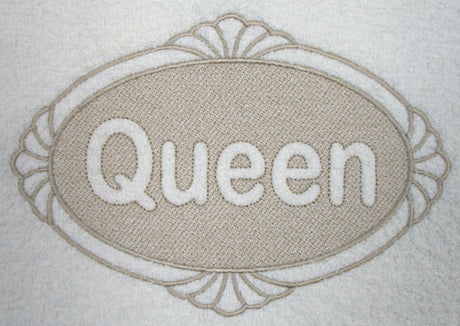 Queen (Embossed)