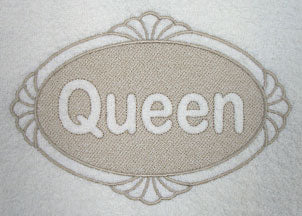 Queen (Embossed)