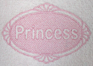 Princess (Embossed)