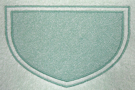 Shield 1 with Border (Embossed)