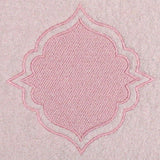 Medallion with Border (Embossed)