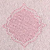 Medallion with Border (Embossed)