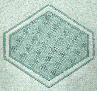 Shield 2 with Border (Embossed)