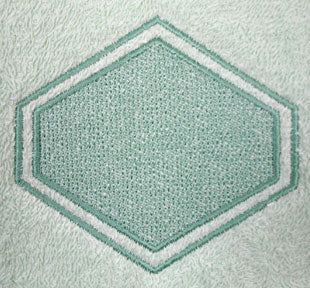 Shield 2 with Border (Embossed)