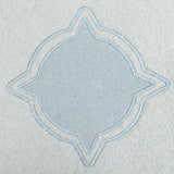 Compass with Border (Embossed)