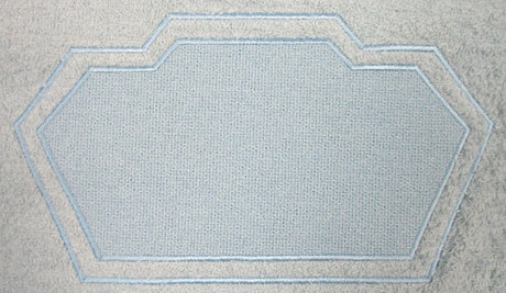 Shield 3 with Border (Embossed)