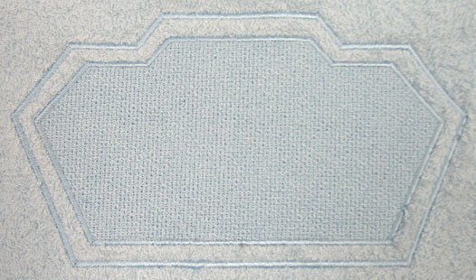 Shield 3 with Border (Embossed)