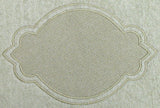 Shield 6 with Border (Embossed)