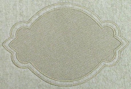 Shield 6 with Border (Embossed)