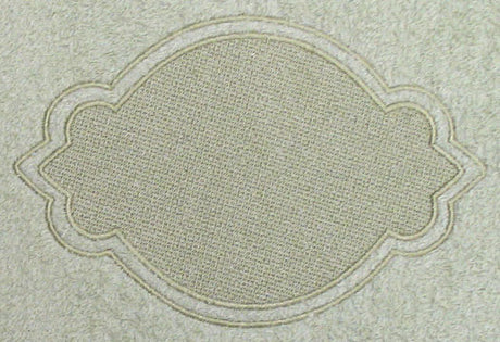 Shield 6 with Border (Embossed)