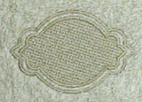 Shield 6 with Border (Embossed)