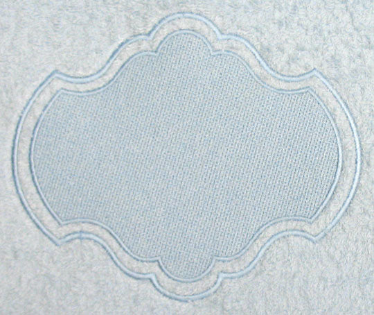 Shield 7 with Border (Embossed)