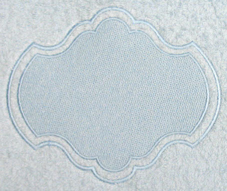 Shield 7 with Border (Embossed)