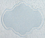 Shield 7 with Border (Embossed)