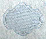 Shield 7 with Border (Embossed)