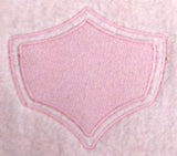 Shield 8 with Border (Embossed)