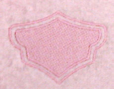 Shield 11 with Border (Embossed)