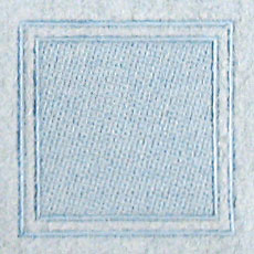 Square with Border (Embossed)