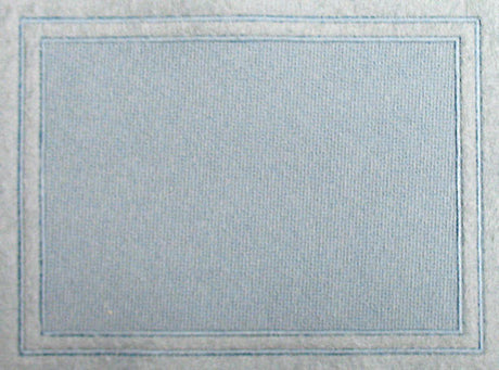 Rectangle with Border (Embossed)