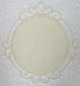 Cameo with Border (Embossed)