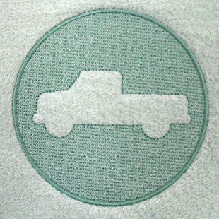 Pickup Truck (Embossed)